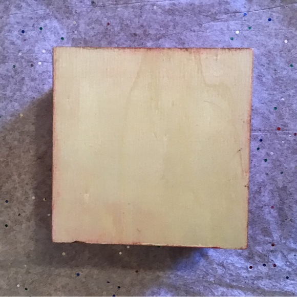 Wood Painted Trinket Box - Picture 7 of 10